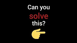 Try to solve this