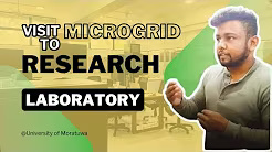 Visit to Microgrid Research Lab at UoM