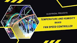 Temperature and Humidity based fan speed controller