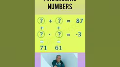 Find missing numbers